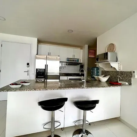 Hermoso Apartamento Familiar /Acceso Directo A La Playa. Morros 3 Cartagena Exterior photo